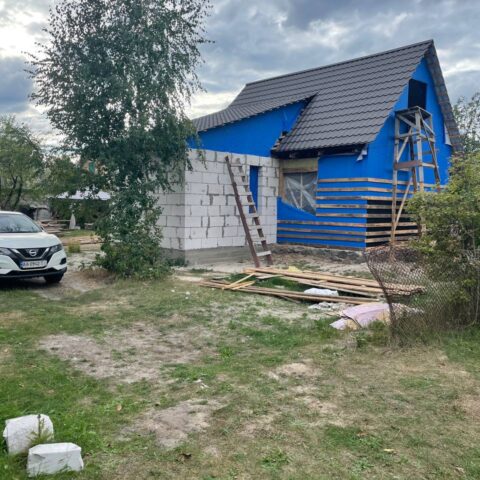 Renovated house of Ecosoft's employee. Kyiv region, summer 2022